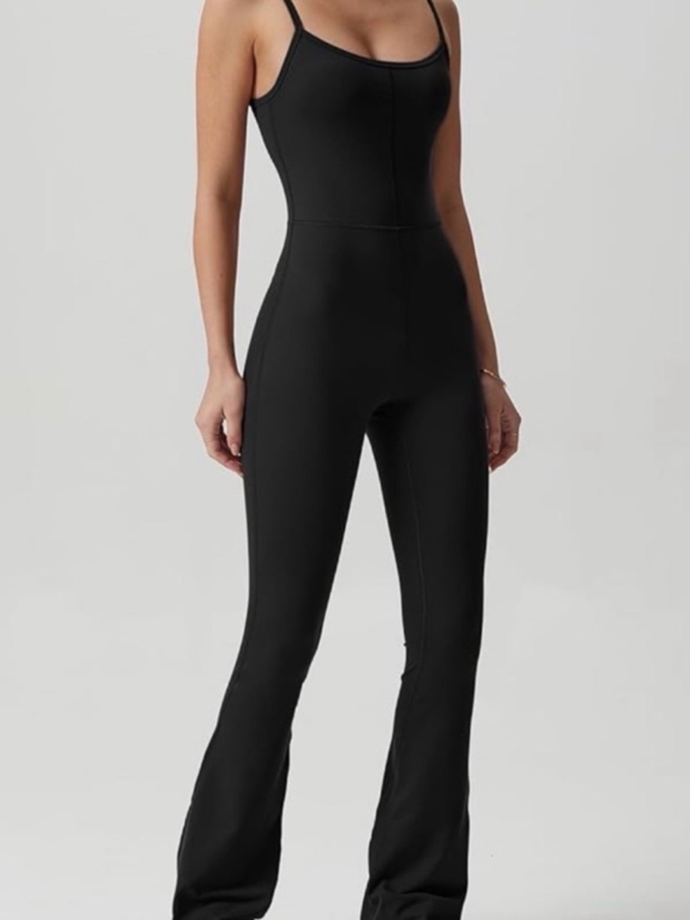Women’s Black Seamless Jumpsuit